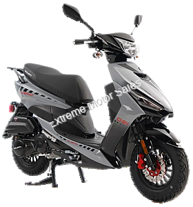 Italica Motors Diablo 150cc Gas Scooter Moped - 1 Year Warranty