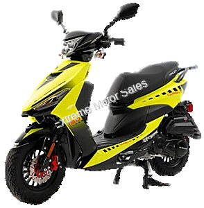 Italica Motors Diablo 150cc Gas Scooter Moped - 1 Year Warranty