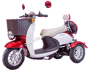 EWheels EW-11 Electric Euro Recreational 3 Wheel Trike Scooter