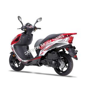 Wolf EX-150 150cc Gas Scooter Moped Street Legal 2 Year Warranty