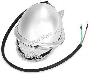 Mini Chopper Harley 12V Chrome Headlight Light Assembly