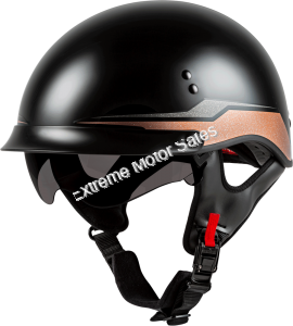 GMAX HH-65 HALF HELMET SOURCE FULL DRESSED