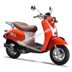 Wolf Islander 50cc Gas Scooter Moped 49cc Street Legal 2 Year Warranty