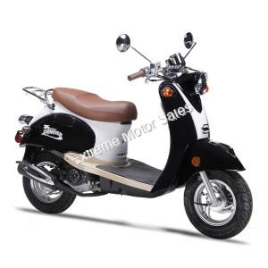 Wolf Islander 50cc Gas Scooter Moped 49cc Street Legal 2 Year Warranty