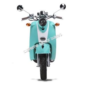 Wolf Islander 50cc Gas Scooter Moped 49cc Street Legal 2 Year Warranty