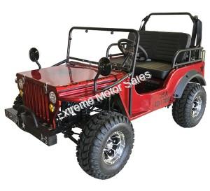 Commando Jeep Willy's Mini ATV 125cc Go Cart Kart UTV Golf Cart