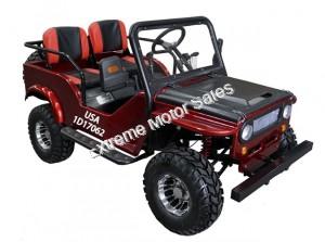 Vitacci Jeep Willy's Mini ATV 125cc Go Cart Kart UTV Golf Cart