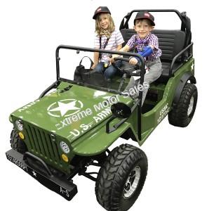 Commando Jeep Willy's Mini ATV 125cc Go Cart Kart UTV Golf Cart