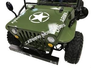 Commando Jeep Willy's Mini ATV 125cc Go Cart Kart UTV Golf Cart