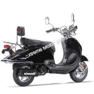 Wolf Jet 50cc Retro Gas Scooter Moped 49cc Street Legal 2 Year Warranty