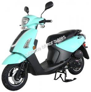 Gator Jog 50 50cc 4 Stroke Moped Scooter 49cc Electric Start Retro Style