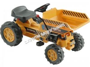 Kalee Pedal Power Tractor with Dump Bucket Kids Toy