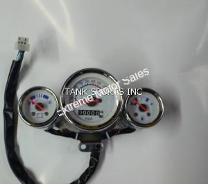 Tank Mini Custom 50cc Scooter Motorcycle Speedometer Gauge