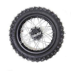 Coolster XR-125 Dirt Bike 12 inch Rear Wheel Assembly 