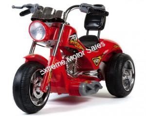 Extreme Mini Motos Hawk Ride-On 12V Power Wheels Toy Electric Chopper