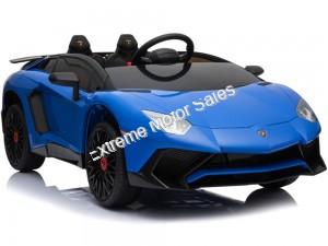 Mini Moto Lamborghini 12v 2.4ghz RC Blue or White Power Wheel Car