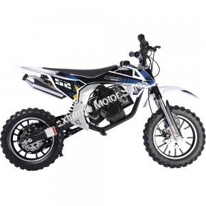 MotoTec Warrior 52cc 2-Stroke Gas Dirt Bike For Kids