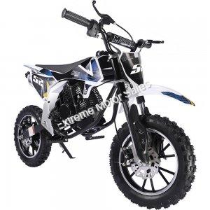 MotoTec Warrior 52cc 2-Stroke Gas Dirt Bike For Kids