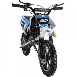 MotoTec Warrior 52cc 2-Stroke Gas Dirt Bike For Kids