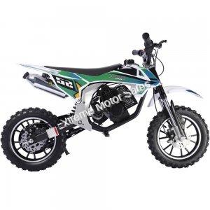 MotoTec Warrior 52cc 2-Stroke Gas Dirt Bike For Kids