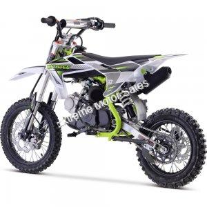 MotoTec X2 110cc Kids Youth 4-Stroke Gas Dirt Bike Semi Automatic