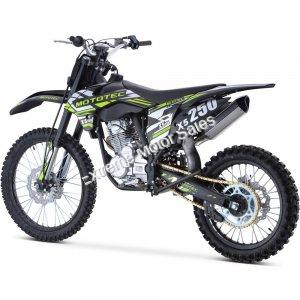 MotoTec X5 250cc 4-Stroke Gas Dirt Bike 5 Speed Manual Transmission