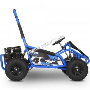 MotoTec Mud Monster Kids Gas Powered 98cc Go Kart Cart