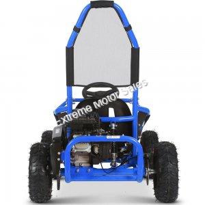 MotoTec Mud Monster Kids Gas Powered 98cc Go Kart Cart