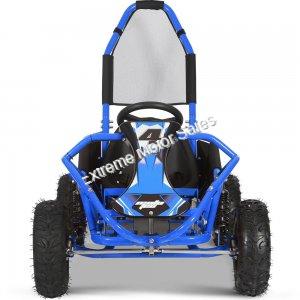 MotoTec Mud Monster Kids Gas Powered 98cc Go Kart Cart