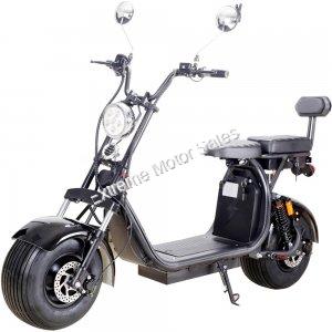 MotoTec Knockout 60v 2000w Lithium Electric Scooter 2 Seat