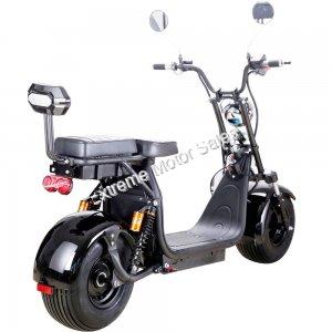 MotoTec Knockout 60v 2000w Lithium Electric Scooter 2 Seat