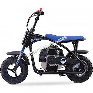 MotoTec Bandit 52cc 2-Stroke Kids Gas Mini Bike Retro Style