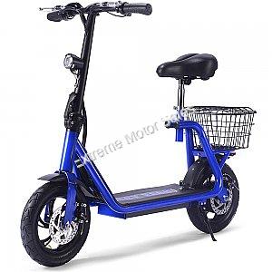 MotoTec Metro 36v 350w Lithium Electric Scooter with Basket