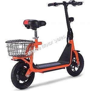 MotoTec Metro 36v 350w Lithium Electric Scooter with Basket