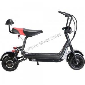 MotoTec Mini Fat Tire 48V 500w Electric Scooter Lithium Battery