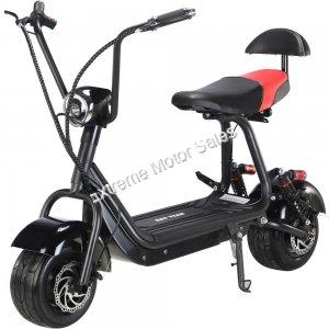 MotoTec Mini Fat Tire 48V 500w Electric Scooter Lithium Battery