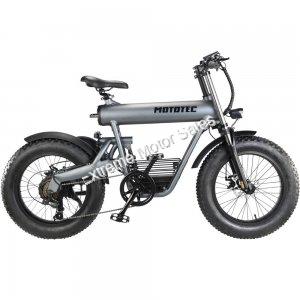 MotoTec Roadster 48v 500w Electric Bicycle Lithium Battery Bike