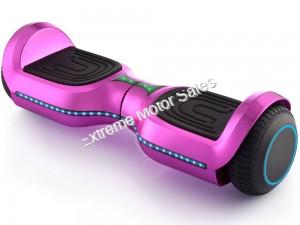 Smart Two Wheel Balance Board Electric Hover Self-Balancing Mini 6.5" LED