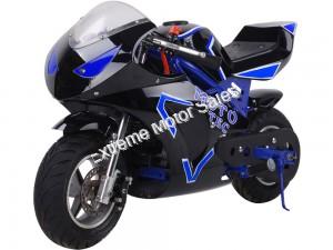 MotoTec GT 49cc 2 Stroke Gas Pocket Bike EPA OK