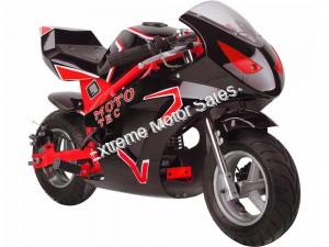 MotoTec GT 49cc 2 Stroke Gas Pocket Bike EPA OK