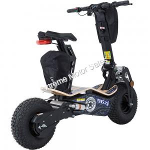 MotoTec Mad 1600W 48V Electric Scooter Stand On Ride On VELOCIFERO