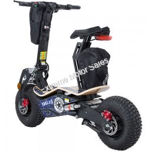 MotoTec Mad 1600W 48V Electric Scooter Stand On Ride On VELOCIFERO