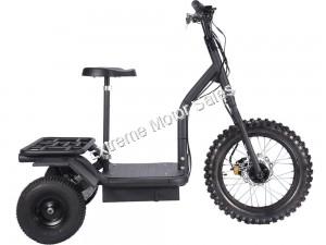 MotoTec Electric Trike 3 Wheel 48v 1200W Chariot Segway