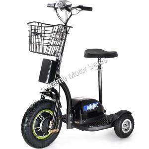 Moto Tec Electric Trike 3 Wheel 48v 500W Chariot Segway