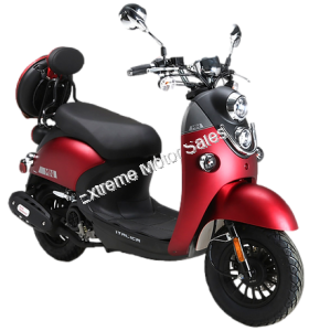 Italica Motors Mini 50cc Scooter - Red