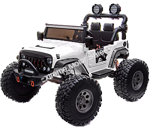 Monster Jeep E-1719 4x4 12v Off Road Plastic Ride On Toy