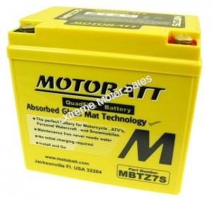 Motobatt Quadflex Battery 12V 7ah Small ATV Scooter 2 Year