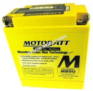 Motobatt Quadflex Battery 12V 9ah ATV Scooter Replacement 2 Year