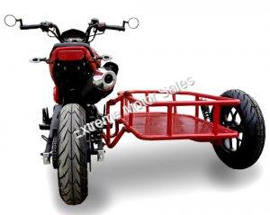 Fuerza 125CC 3-WHEEL Motorcycle with Side Car | PMZ125-1S