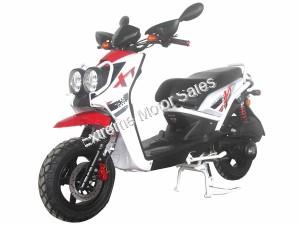 Malibu PMZ150-10 150cc Scooter White / Red